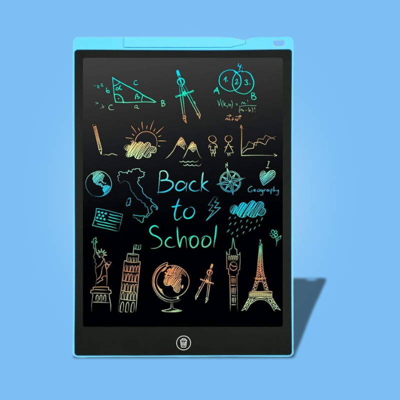 Tablette d'Écriture LCD 12 – Ardoise Magique Éducative pour Enfants